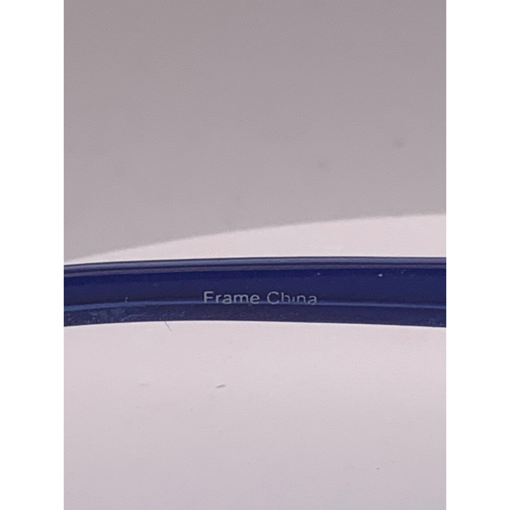Nike 8064 409 Blue Semi Rimless Rectangular Glasses 52-18-145 Unisex Frames Only - Picture 5 of 8